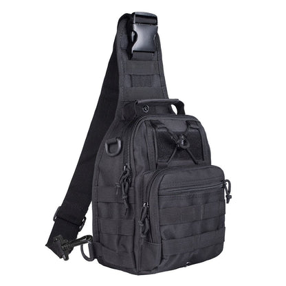Jupitergear Tactical Military Sling Backpack Shoulder Bag Molle Outdoor Daypack Backpack with Adjustable Strap