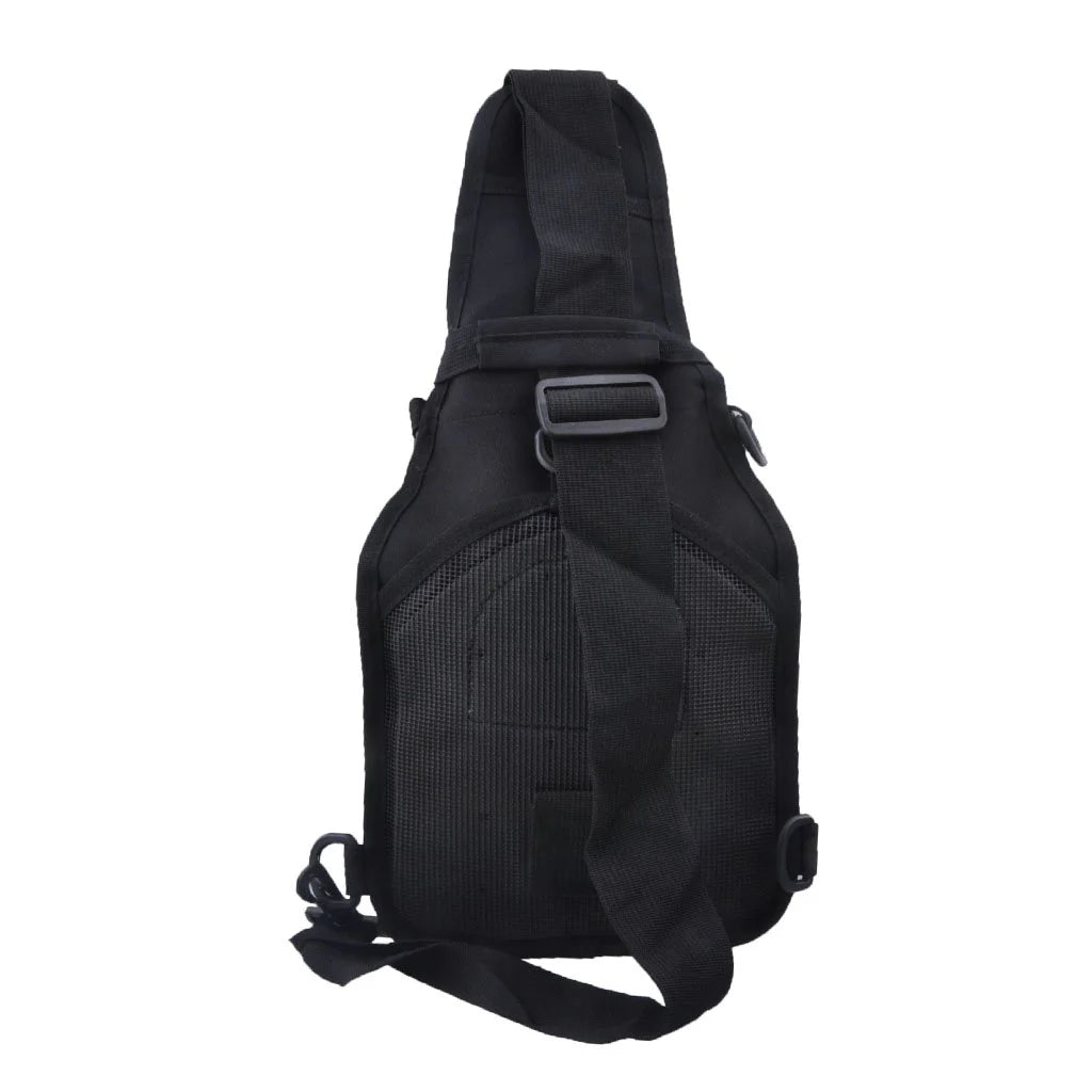 Jupitergear Tactical Military Sling Backpack Shoulder Bag Molle Outdoor Daypack Backpack with Adjustable Strap